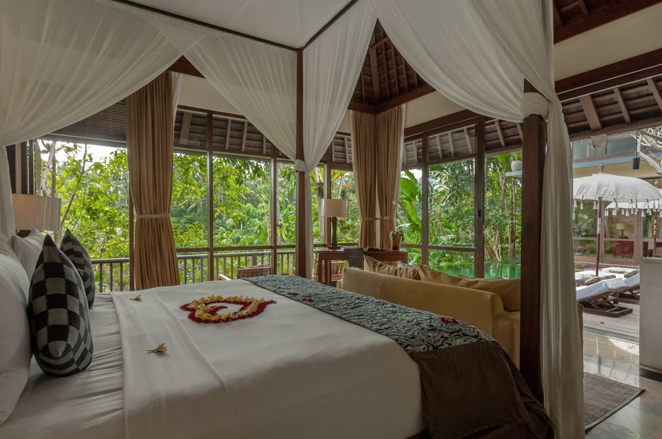 Luxury Villa, 2 Bedrooms, Private Pool | Minibar, in-room safe, desk, iron/ironing board
