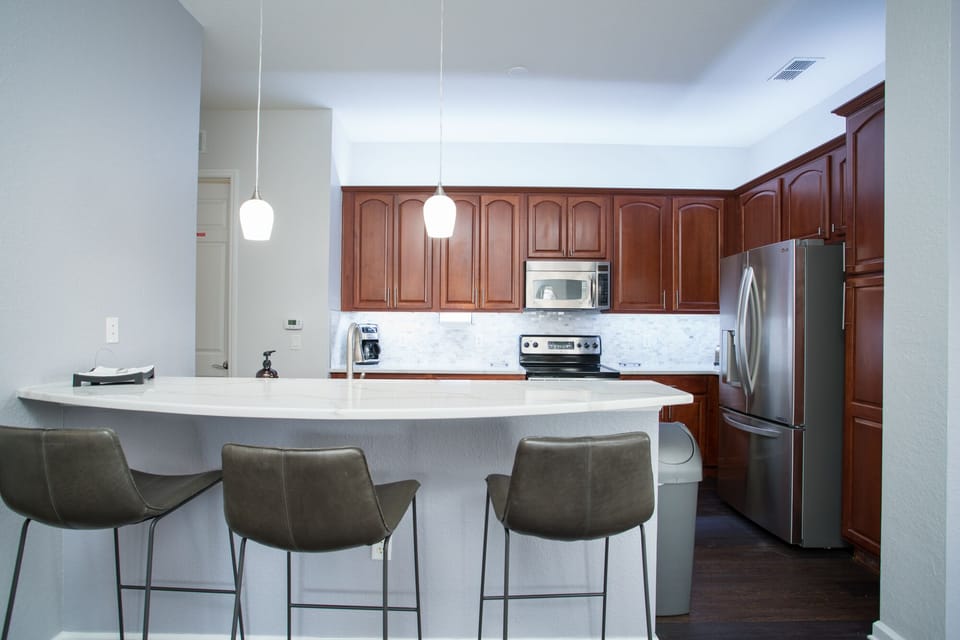 Breakfast bar seating