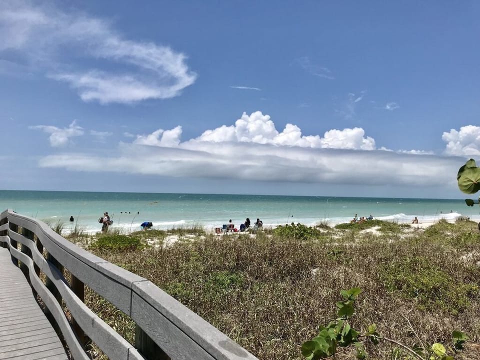 One block to paradise! 