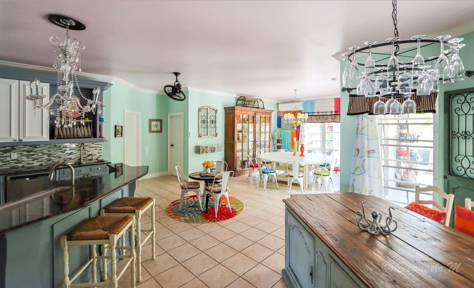 Open concept Living and Dining