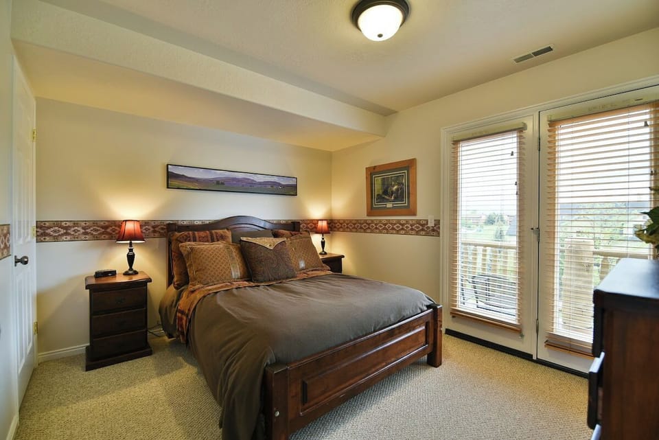 Main Floor Bedroom with Queen Bed