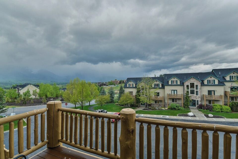 Front private balcony View