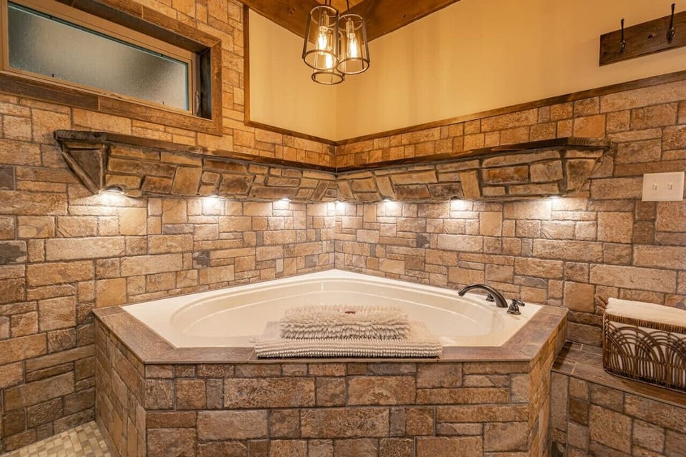 Air tub in bathroom 1 to relax after the days activities!