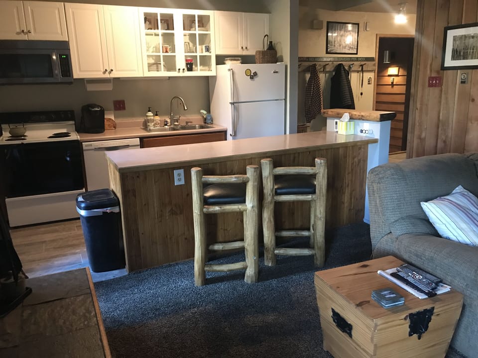 Well-stocked kitchen