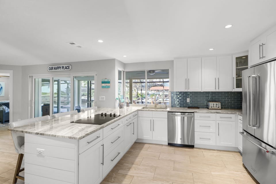 New stainless appliances