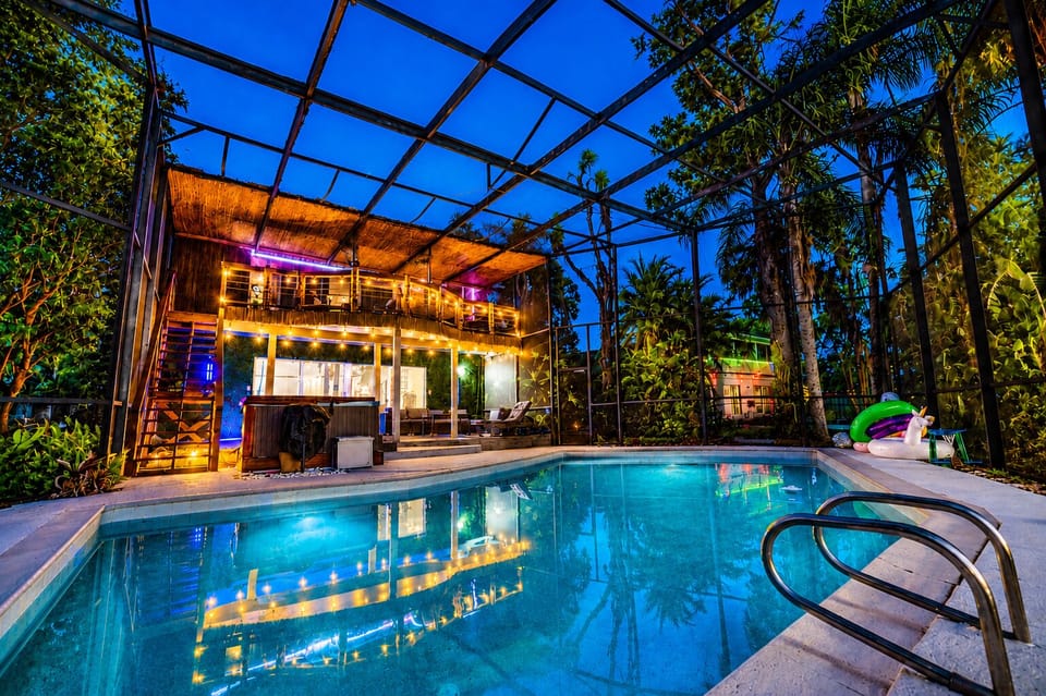 Private pool nights