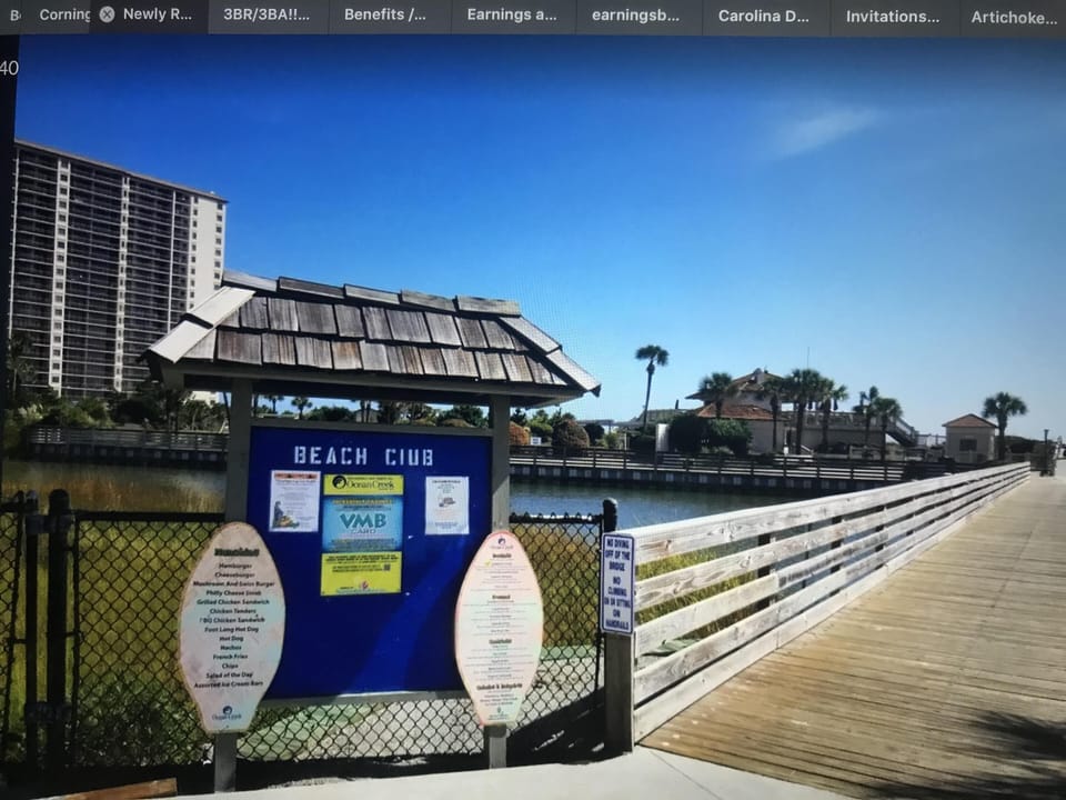 Beach Bar and Grill Menu Specials 