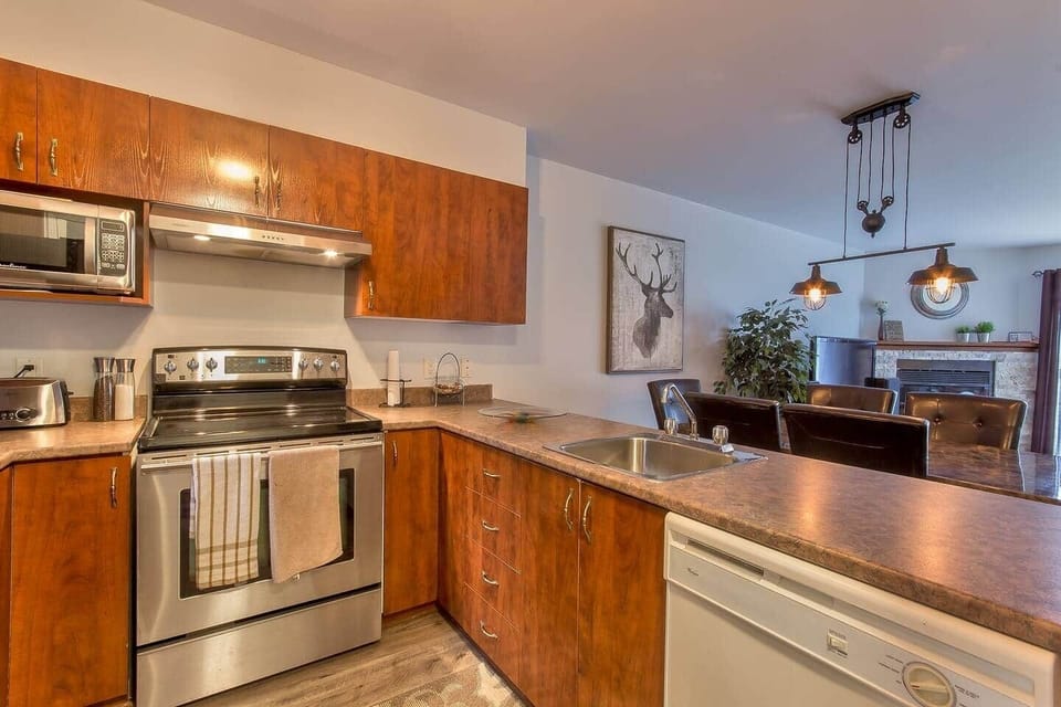 Fully equipped kitchen