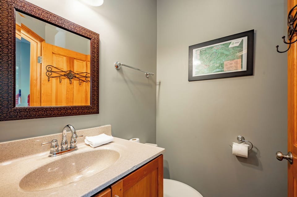 Powder Room in Main Level Mud Room