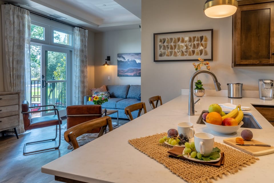 Park Views from the Kitchen