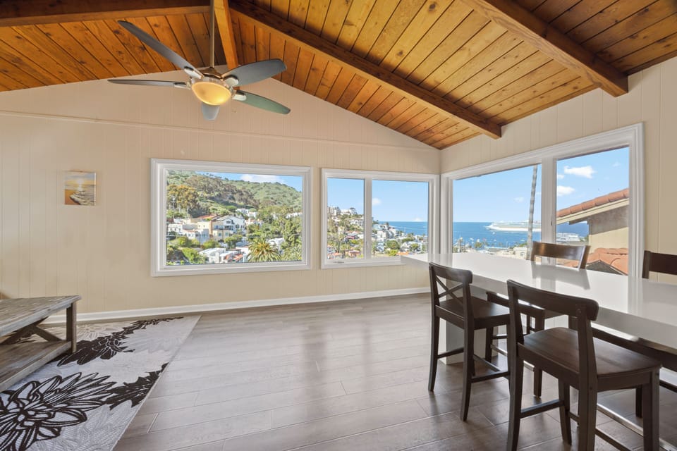 Family room with views