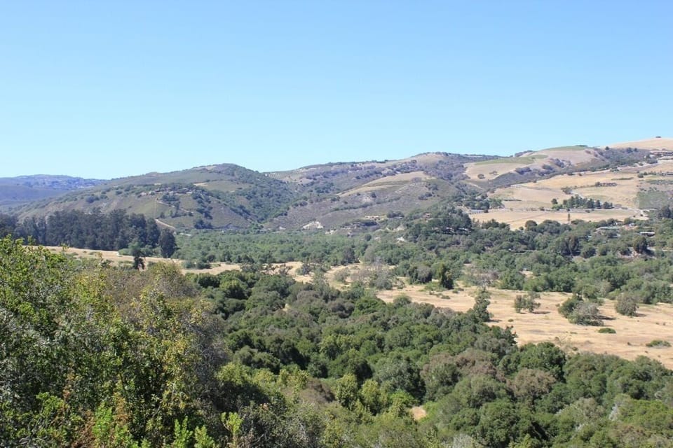 Hiking in Garland Regional Park - up Carmel Valley Road - 20mins inland