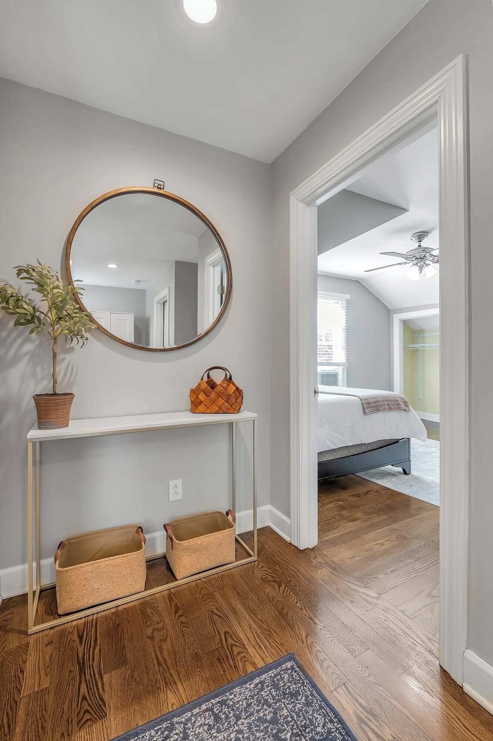 Hallway to Upstairs Bedroom