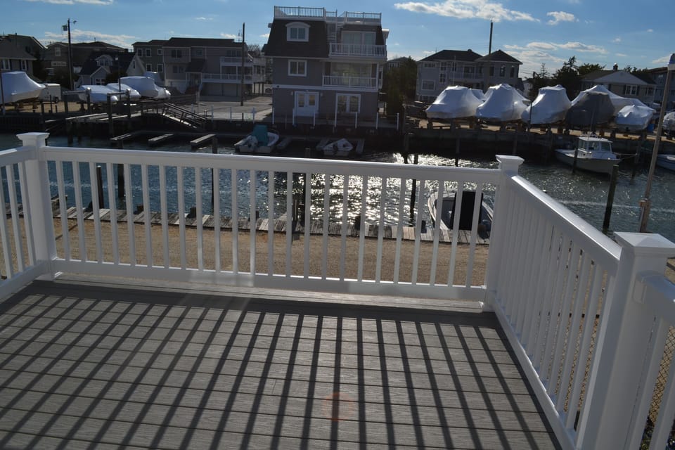 Back deck off 2nd floor