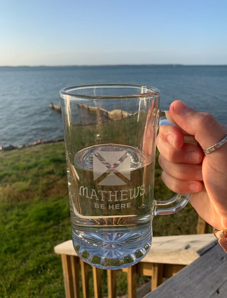 Cheers to Mathews County with more shoreline than any other county in VA!