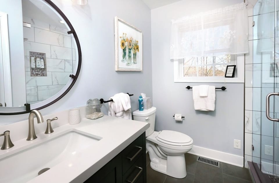 First Floor Bathroom - Walk In Shower