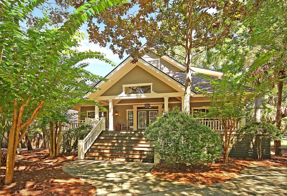 Exterior View of the Front of the Home