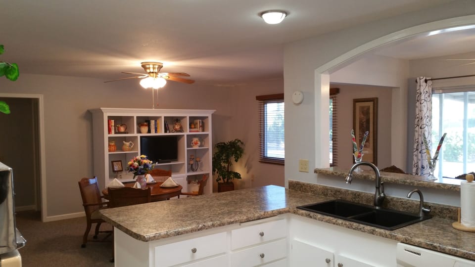 dining area from kitchen