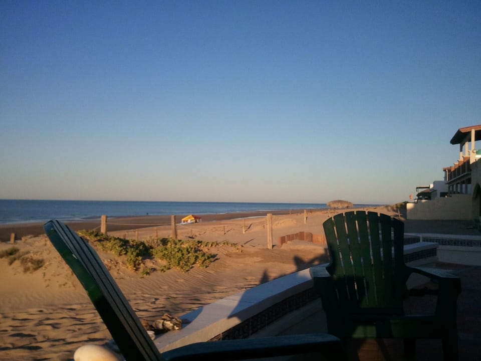 Sunrise off the main house patio