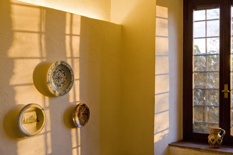 Morning light in dining room