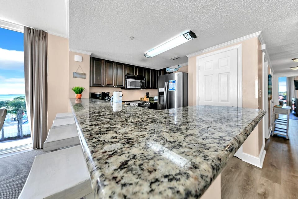 Kitchen with plenty of counter space