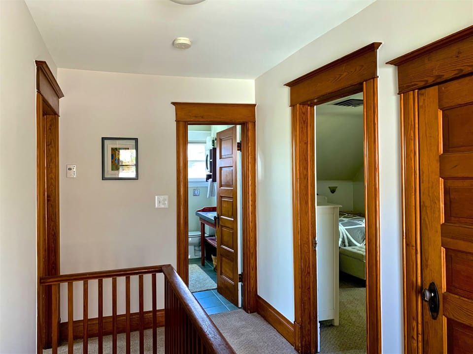 upstairs hallway