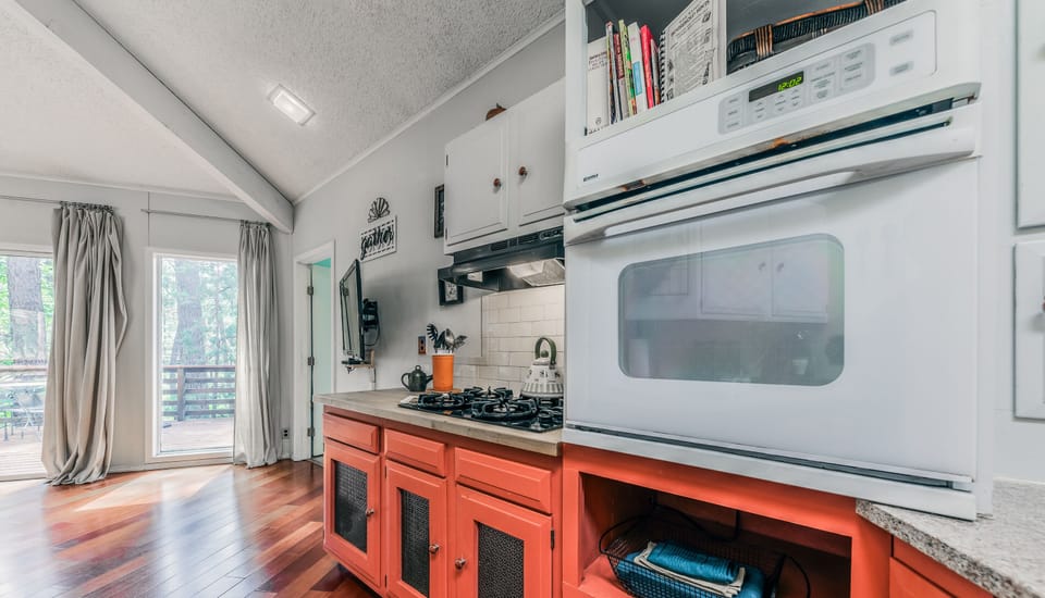 Fully stocked kitchen