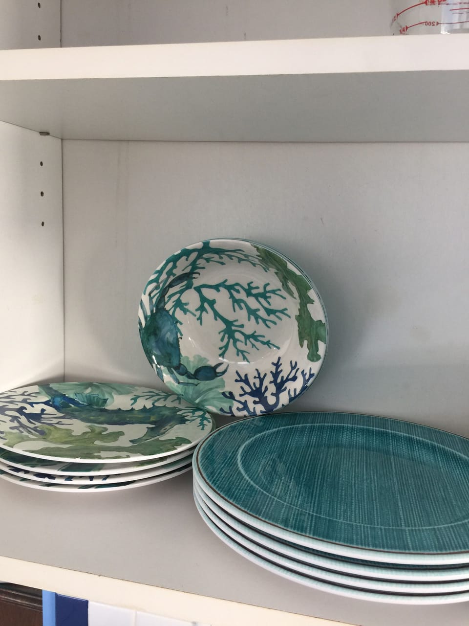 Plus non breakable dishes for the kids