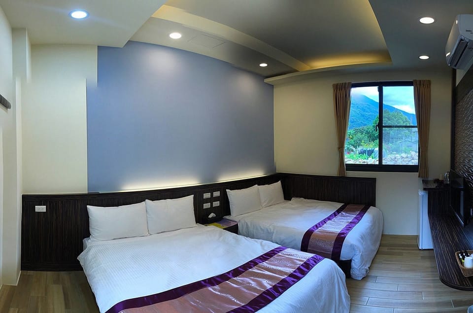Premium bedding, blackout drapes, soundproofing, rollaway beds