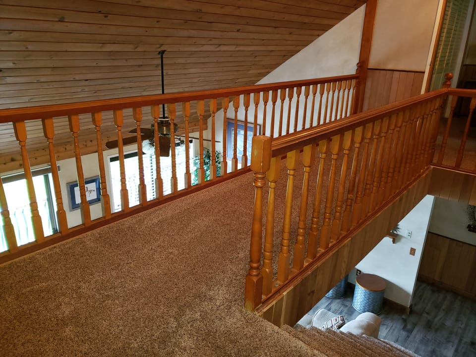 Loft over livingroom