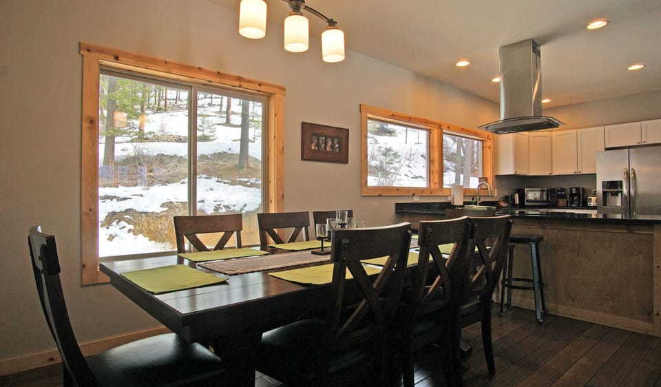 Cook, gather, eat, laugh, enjoy the view!