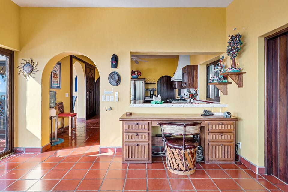 A desk if you must work while you're here. Hi speed wifi throughout the property