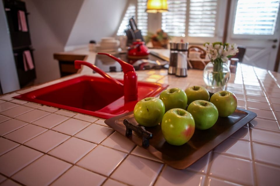 Island sink for prep!  It's ideal for the gourmet cook in all of us!