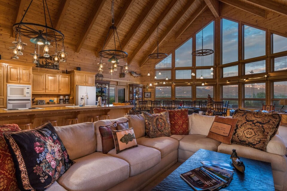 Living Room with Direct TV