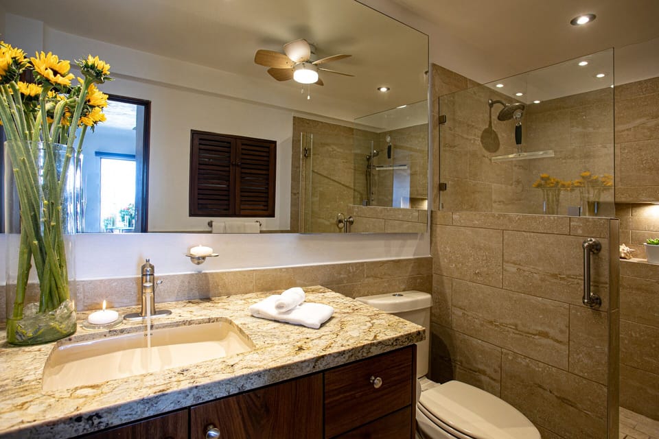 NEW CUSTOM MASTER BATH WITH FRONT AND REAR SHOWER 