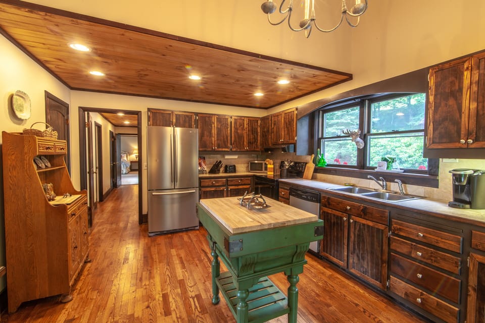 Primary Kitchen with Stainless Appliances and Lots of Prep Space!