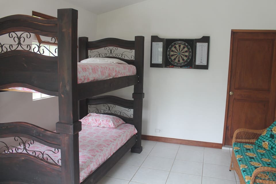 5th bedroom with bunk bed.