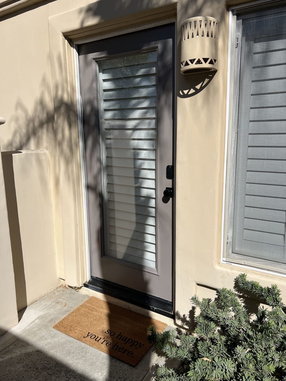 Private entrance to casita