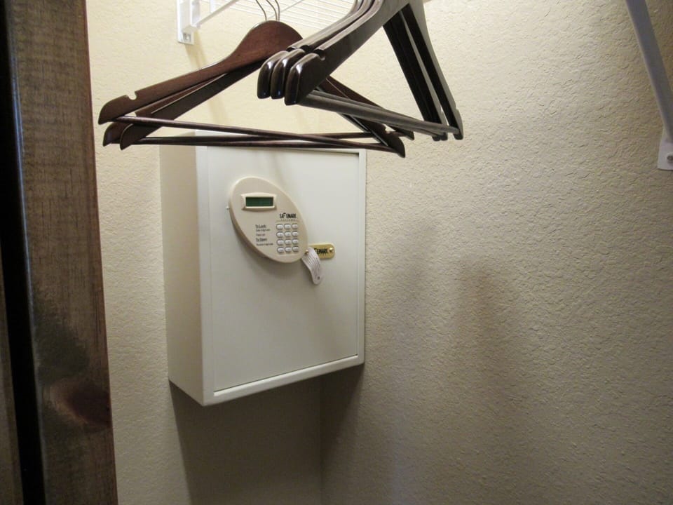 Safe in Bedroom Closet