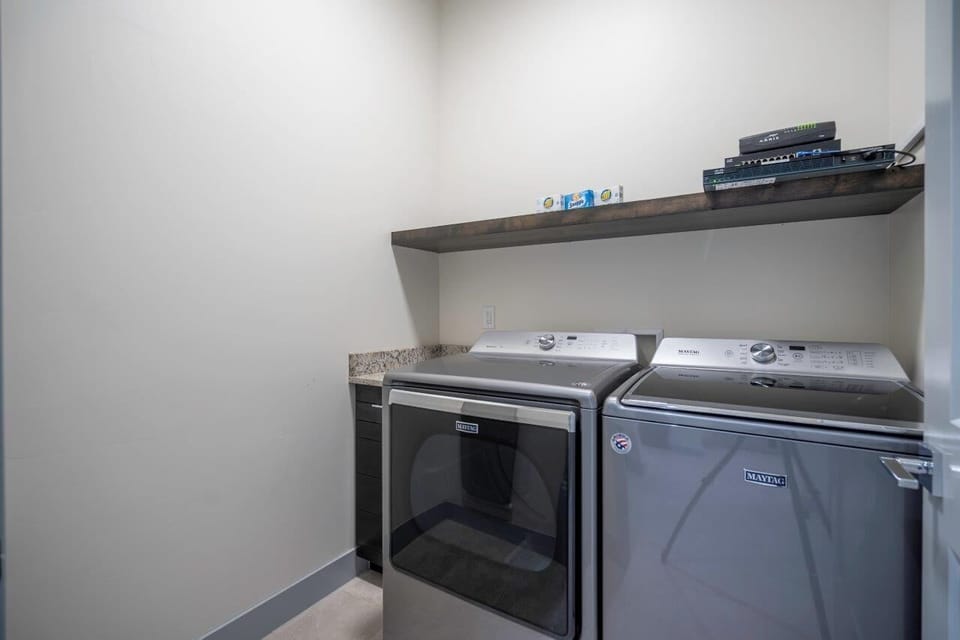 Laundry room on main floor