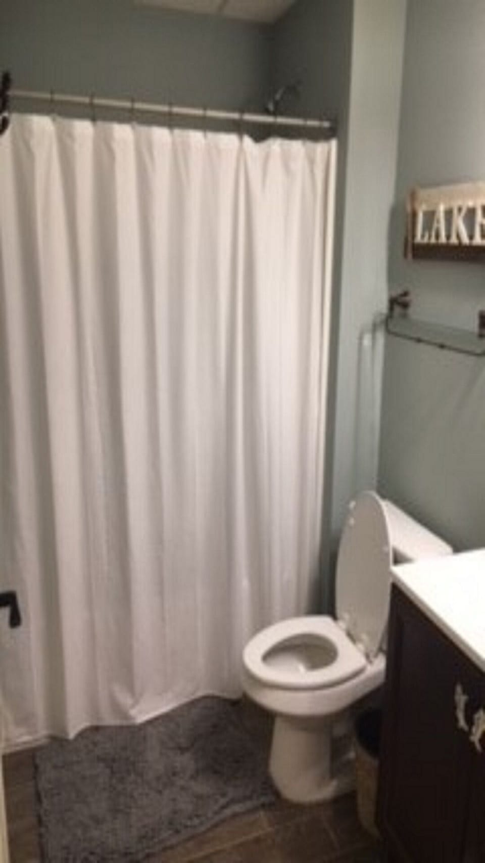 Full Bath in Basement