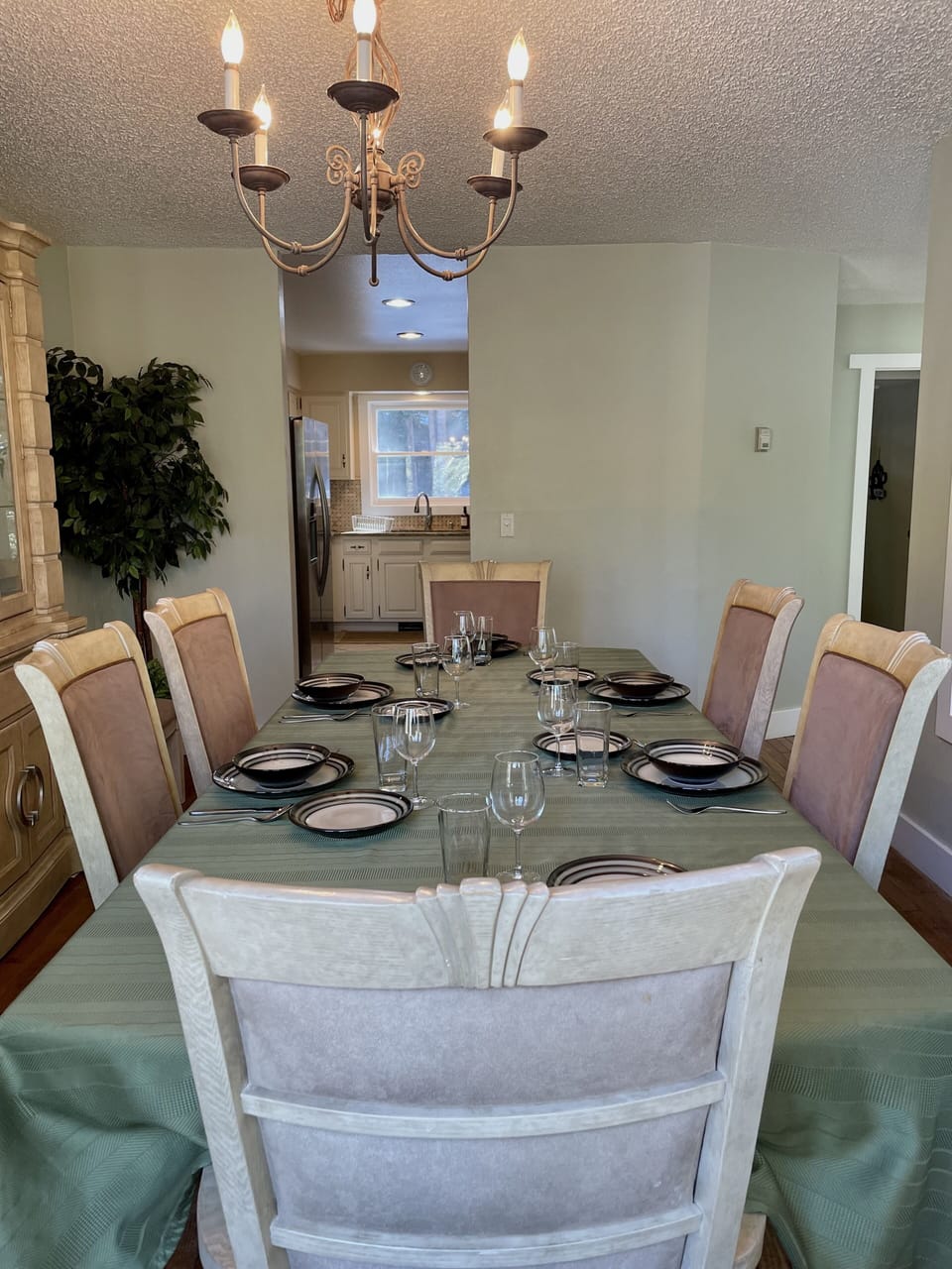 Dining room - comfortable seating for 8. 