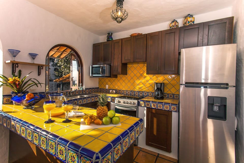 Fully furnished outdoor kitchen