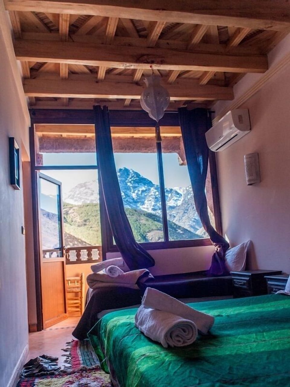 Double or Twin Room, Balcony, Mountain View | Premium bedding, down comforters, in-room safe, individually decorated
