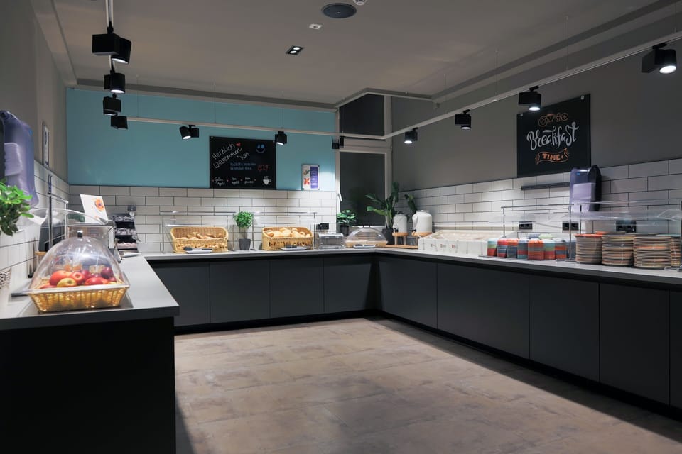 Daily buffet breakfast (EUR 12.50 per person)