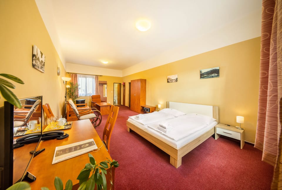Standard Double Room | 1 bedroom, minibar, in-room safe, desk