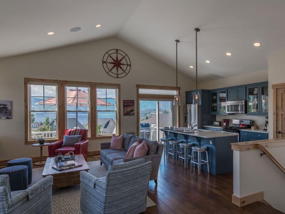Living Room and Kitchen