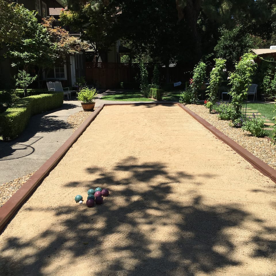 Bocce court