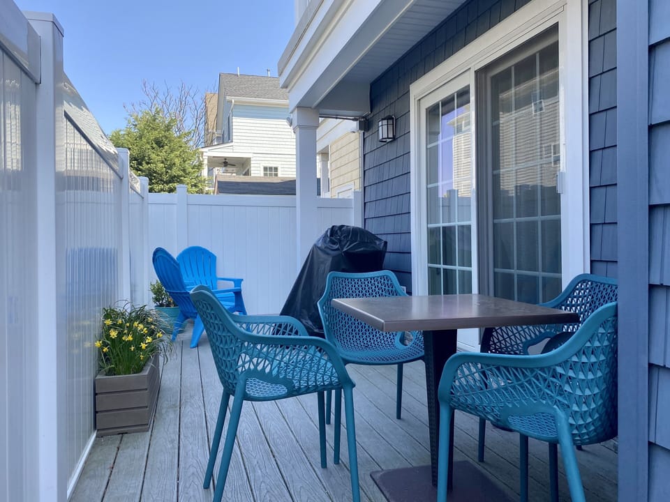 Patio and grill 