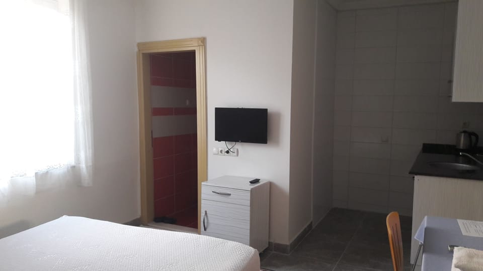 Basic Double or Twin Room | Living area | TV